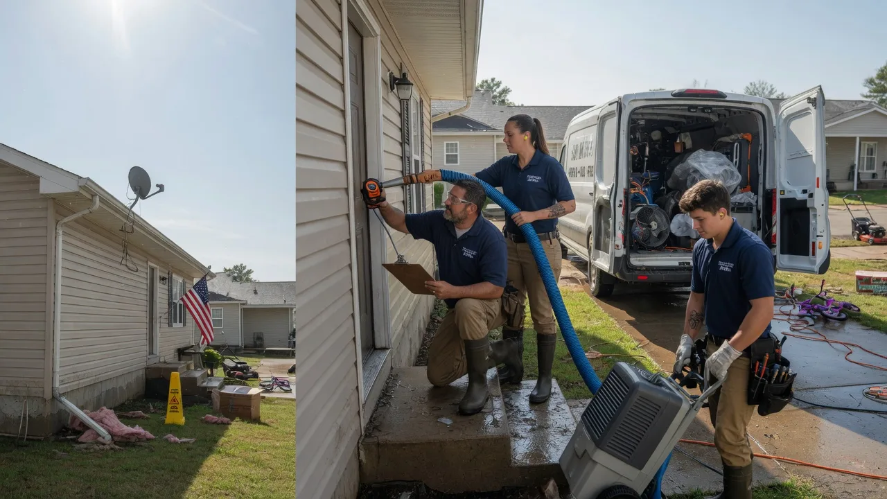 Ceiling Water Damage Restoration in Mexia, TX near me