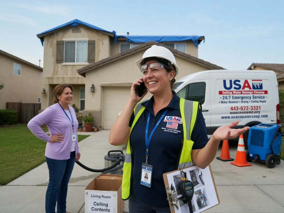 Ceiling Water Damage Restoration Mexia, TX FAQs