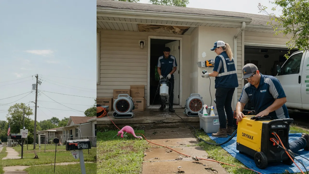Storm Damage Water Removal in Mexia, TX near me